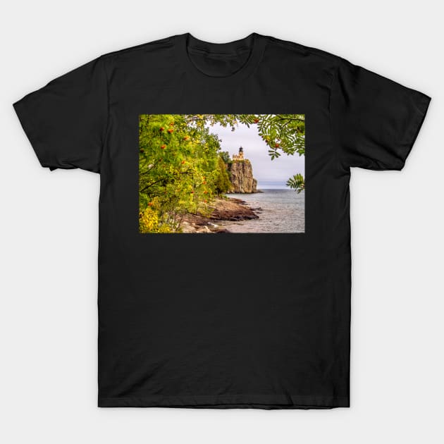 Split Rock Lighthouse T-Shirt by algill